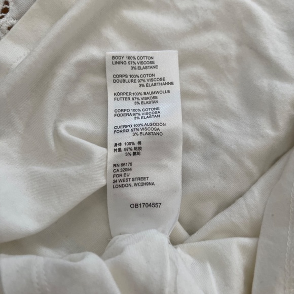 Free People Running Through My Mind Maxi Dress White Lace Sz L - Picture 5 of 8